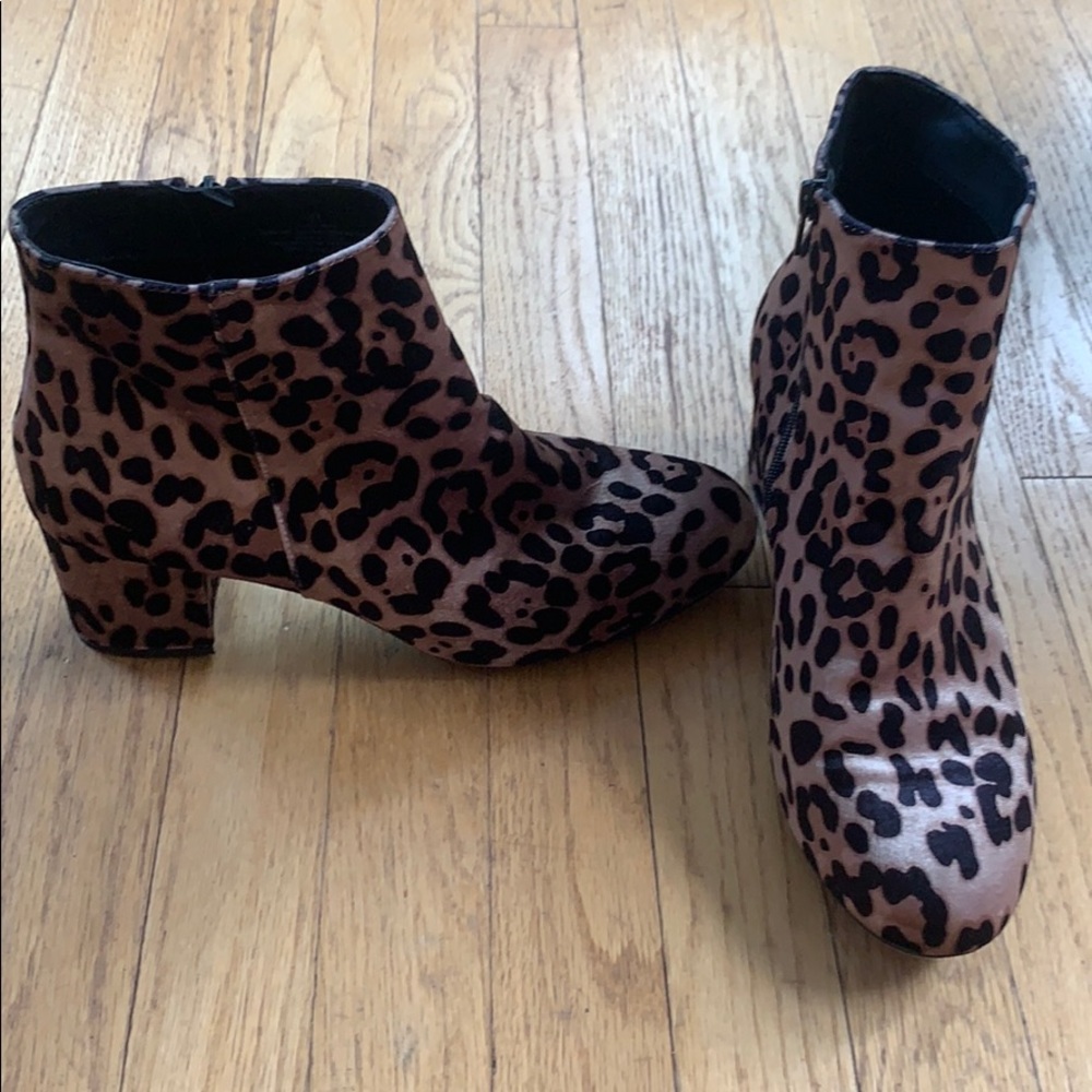 Target Leopard Booties